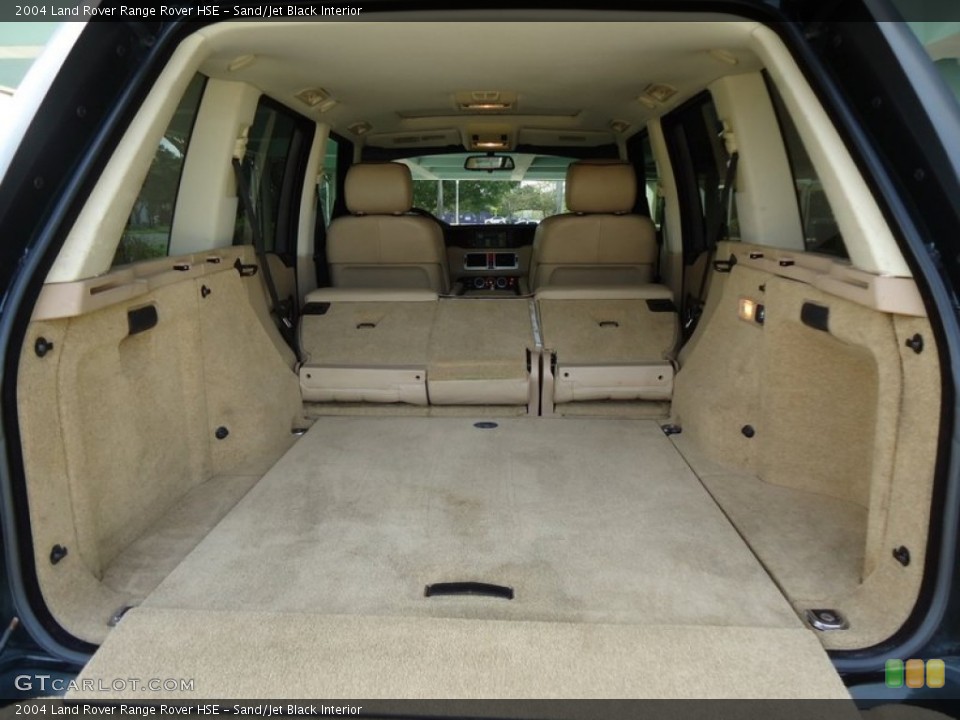 Sand Jet Black Interior Trunk For The 2004 Land Rover Range