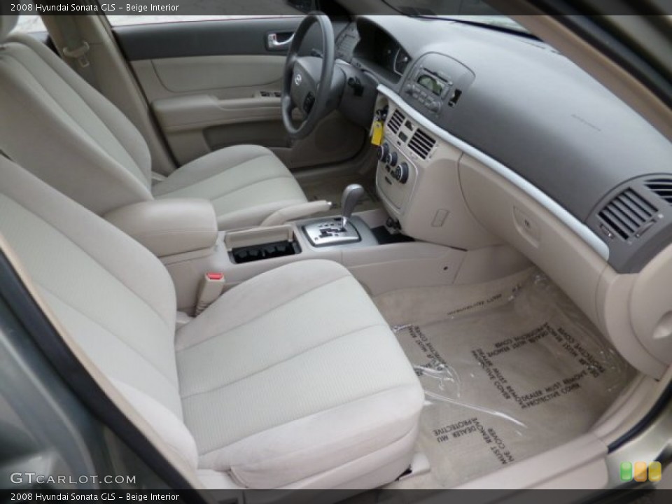 Beige Interior Photo for the 2008 Hyundai Sonata GLS #78789830