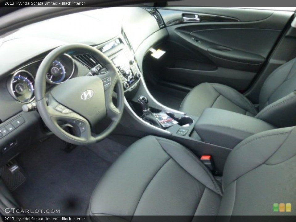 Black Interior Prime Interior for the 2013 Hyundai Sonata Limited #78790689