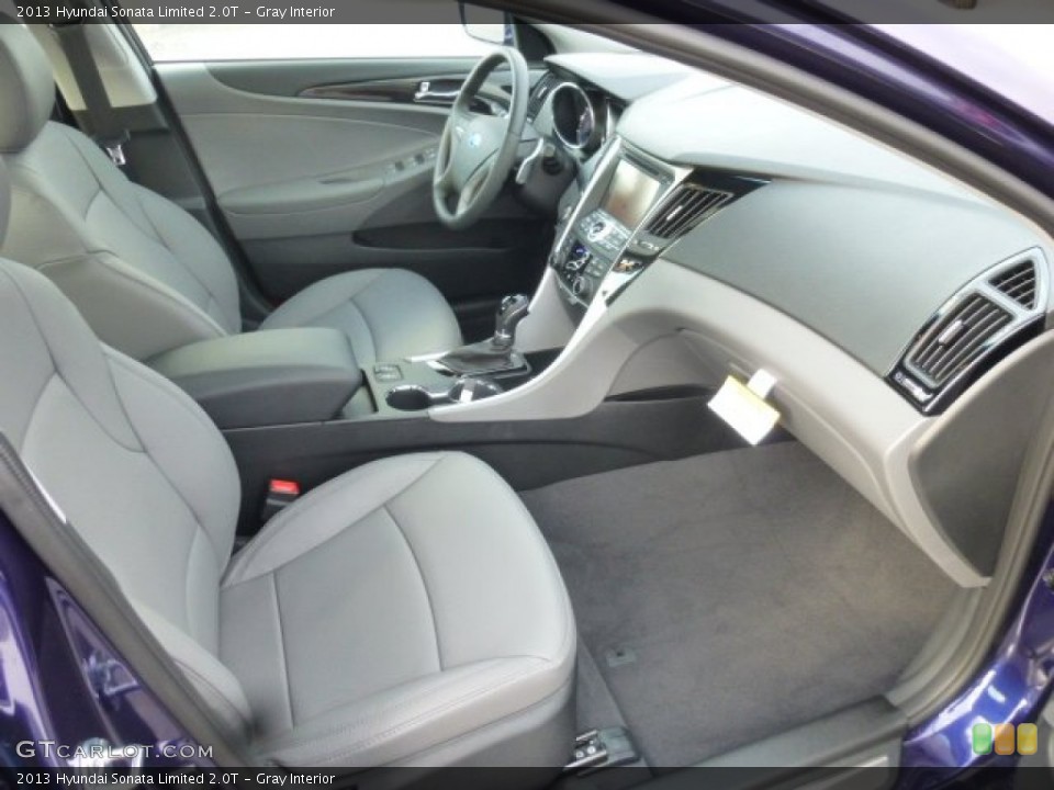 Gray Interior Photo for the 2013 Hyundai Sonata Limited 2.0T #78790946