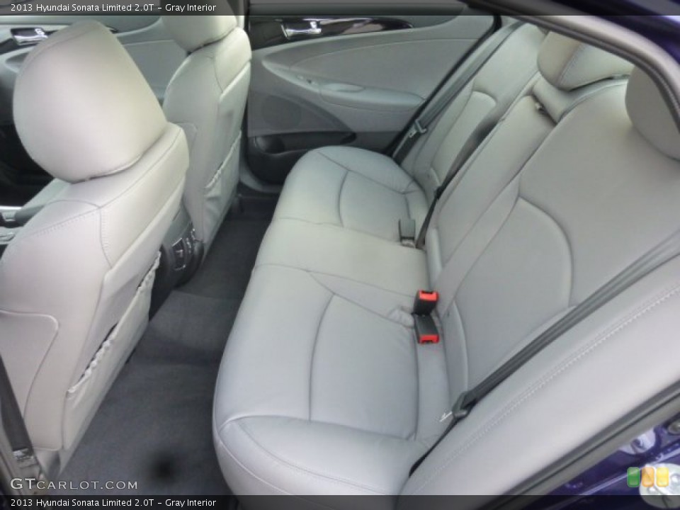 Gray Interior Rear Seat for the 2013 Hyundai Sonata Limited 2.0T #78790988