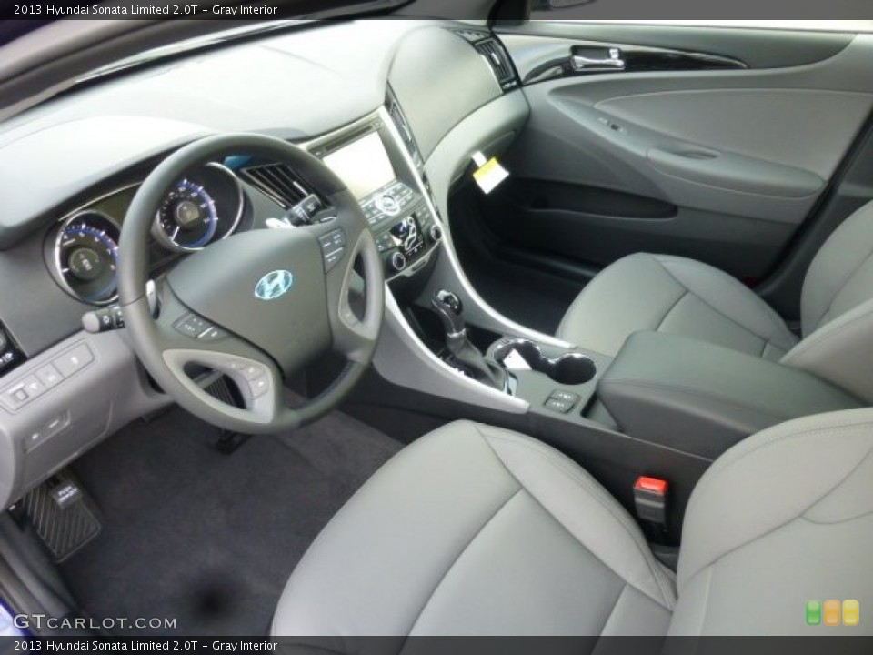 Gray Interior Prime Interior for the 2013 Hyundai Sonata Limited 2.0T #78791039