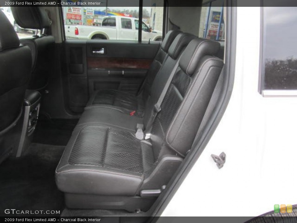 Charcoal Black Interior Rear Seat for the 2009 Ford Flex Limited AWD #78791210