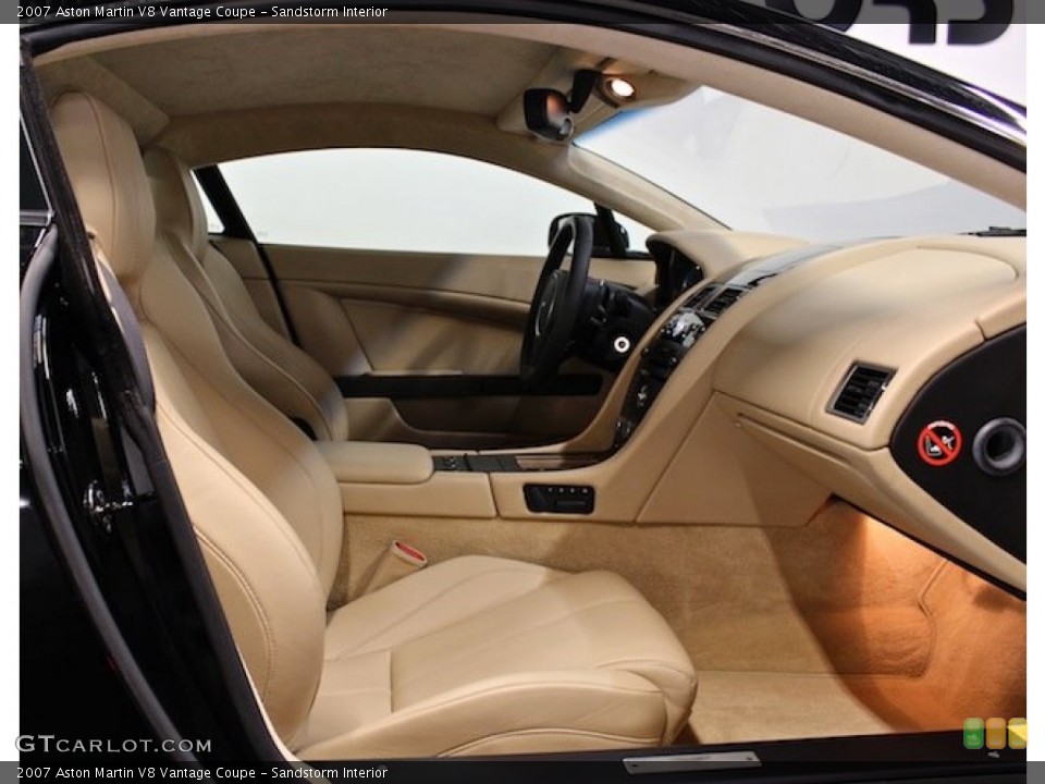 Sandstorm Interior Front Seat for the 2007 Aston Martin V8 Vantage Coupe #78791409