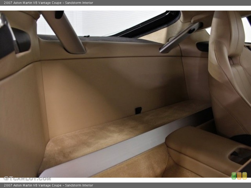Sandstorm Interior Rear Seat for the 2007 Aston Martin V8 Vantage Coupe #78791507