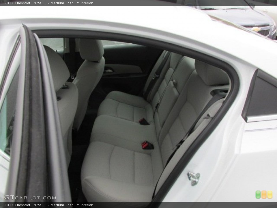 Medium Titanium Interior Rear Seat for the 2013 Chevrolet Cruze LT #78792977