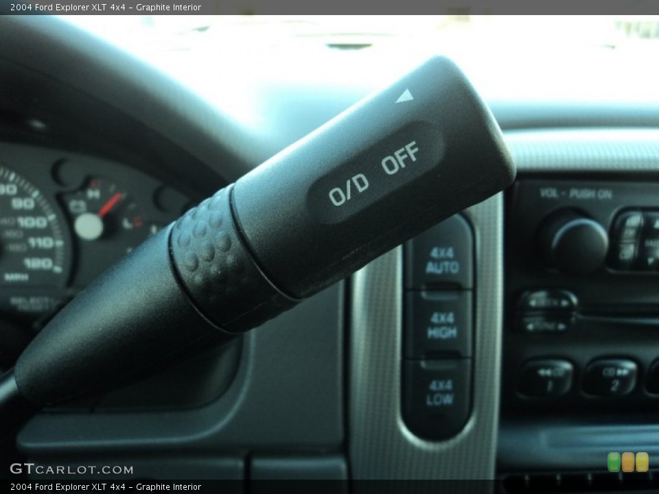 Graphite Interior Controls for the 2004 Ford Explorer XLT 4x4 #78793365