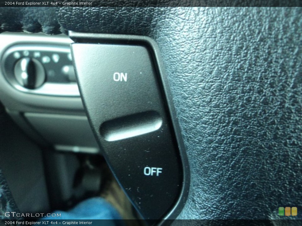 Graphite Interior Controls for the 2004 Ford Explorer XLT 4x4 #78793388