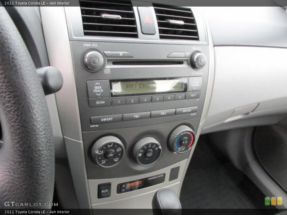Ash Interior Controls for the 2011 Toyota Corolla LE #78794782