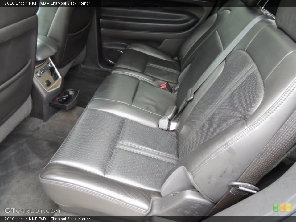 Charcoal Black Interior Rear Seat for the 2010 Lincoln MKT FWD #78795088