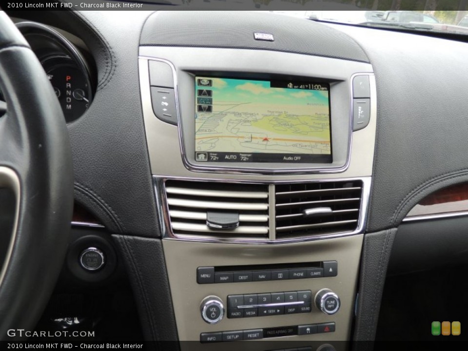 Charcoal Black Interior Controls for the 2010 Lincoln MKT FWD #78795476