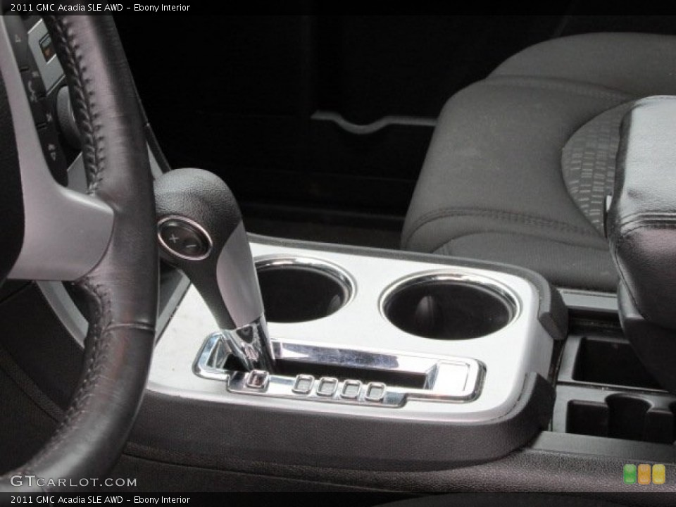 Ebony Interior Transmission for the 2011 GMC Acadia SLE AWD #78795812