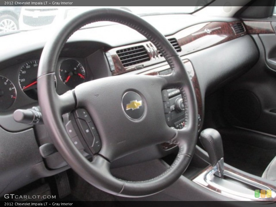 Gray Interior Steering Wheel for the 2012 Chevrolet Impala LT #78797000