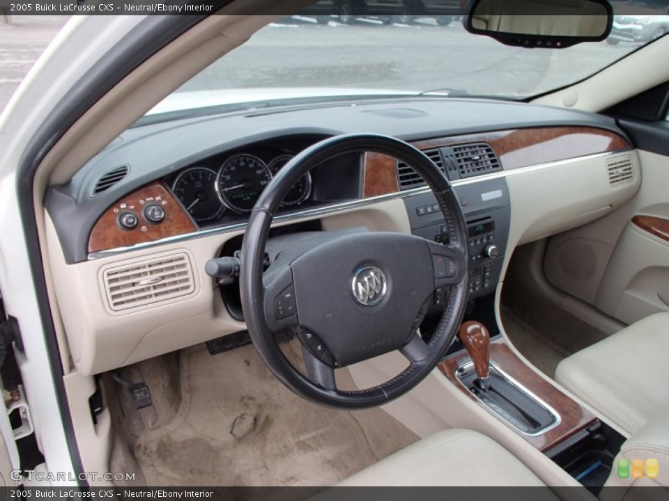 Neutral/Ebony 2005 Buick LaCrosse Interiors
