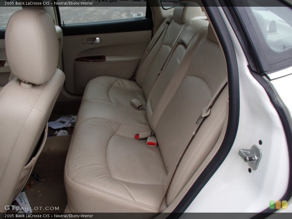 Neutral/Ebony Interior Rear Seat for the 2005 Buick LaCrosse CXS #78797085