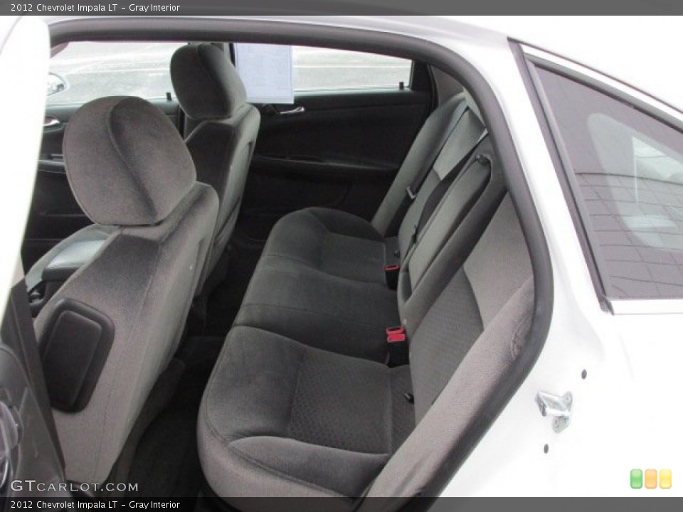 Gray Interior Rear Seat for the 2012 Chevrolet Impala LT #78797140