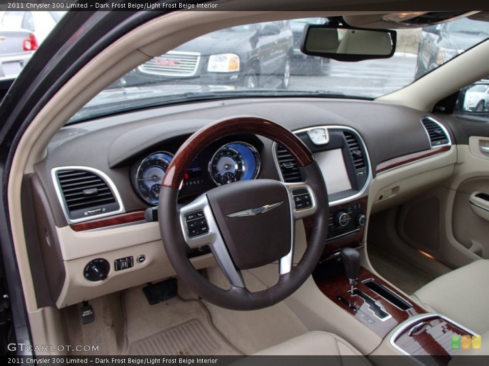 Dark Frost Beige/Light Frost Beige Interior Dashboard for the 2011 Chrysler 300 Limited #78797408