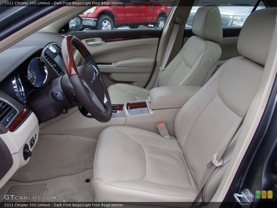 Dark Frost Beige/Light Frost Beige Interior Front Seat for the 2011 Chrysler 300 Limited #78797424