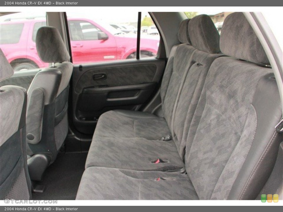 Black Interior Rear Seat for the 2004 Honda CR-V EX 4WD #78797671