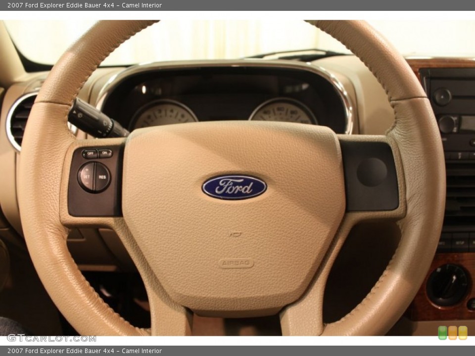 Camel Interior Steering Wheel for the 2007 Ford Explorer Eddie Bauer 4x4 #78797854