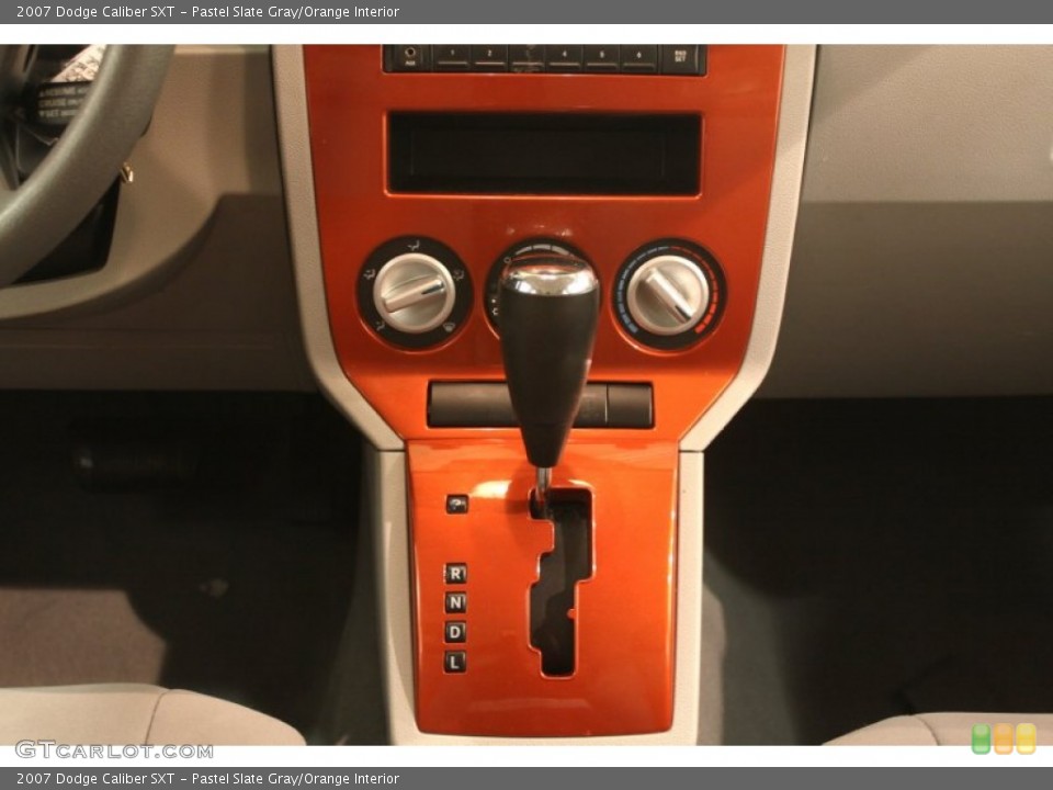 Pastel Slate Gray/Orange Interior Transmission for the 2007 Dodge Caliber SXT #78798279