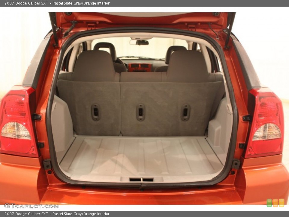 Pastel Slate Gray/Orange Interior Trunk for the 2007 Dodge Caliber SXT #78798404