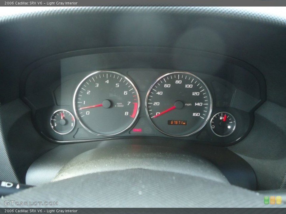 Light Gray Interior Gauges for the 2006 Cadillac SRX V6 #78798533
