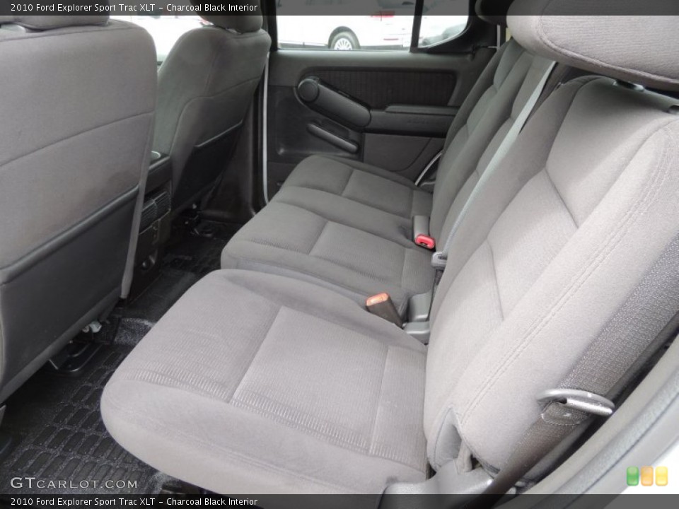 Charcoal Black Interior Rear Seat for the 2010 Ford Explorer Sport Trac XLT #78799583