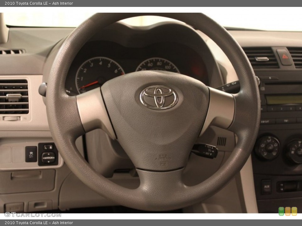 Ash Interior Steering Wheel for the 2010 Toyota Corolla LE #78799584