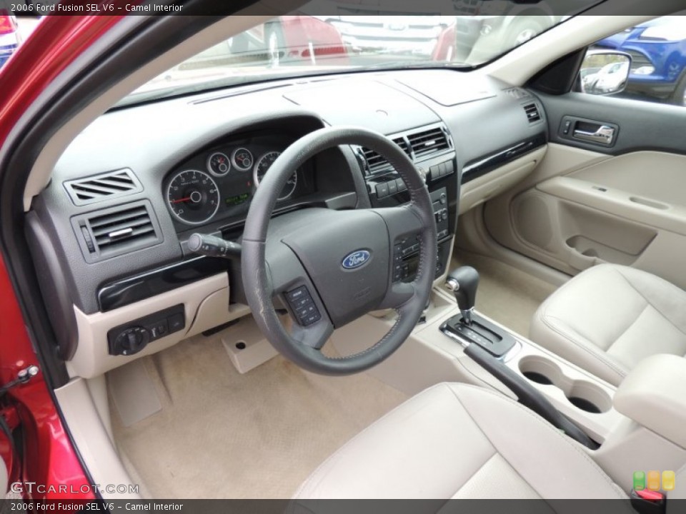 Camel Interior Prime Interior for the 2006 Ford Fusion SEL V6 #78800097