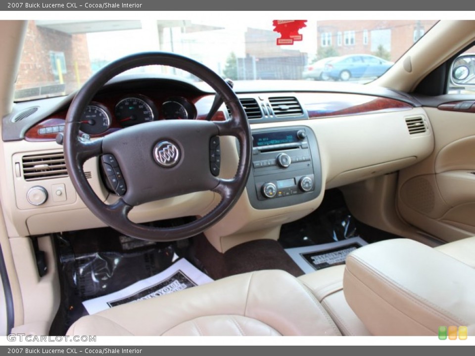 Cocoa/Shale 2007 Buick Lucerne Interiors