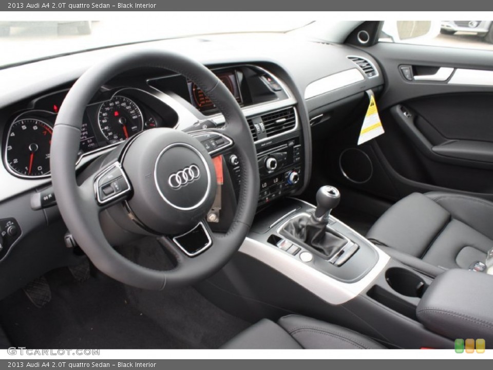 Black Interior Photo for the 2013 Audi A4 2.0T quattro Sedan #78803345