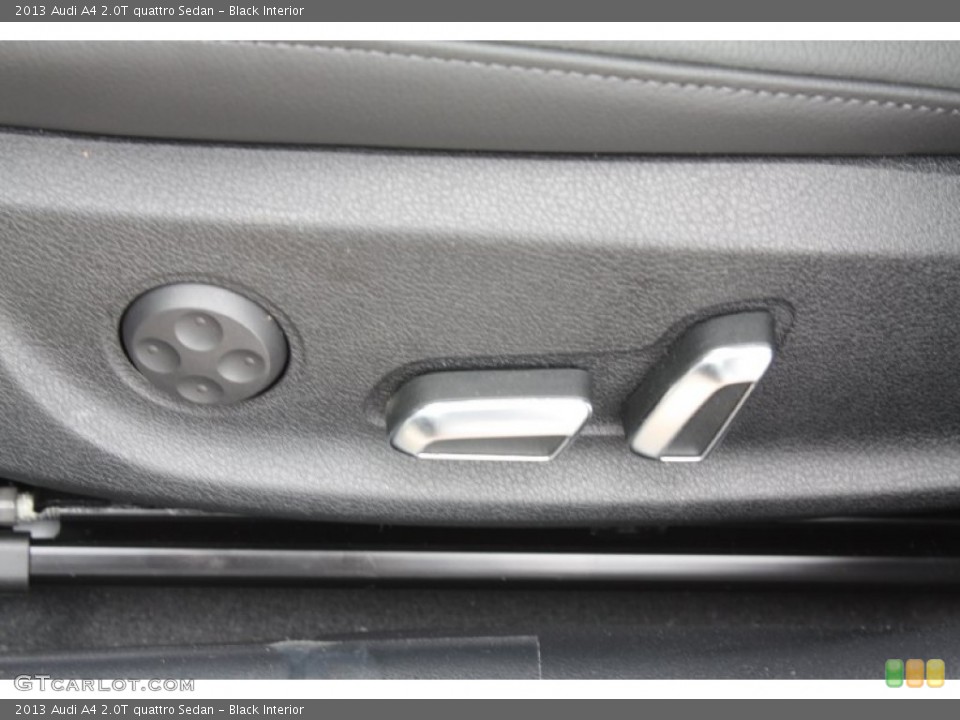 Black Interior Controls for the 2013 Audi A4 2.0T quattro Sedan #78803387