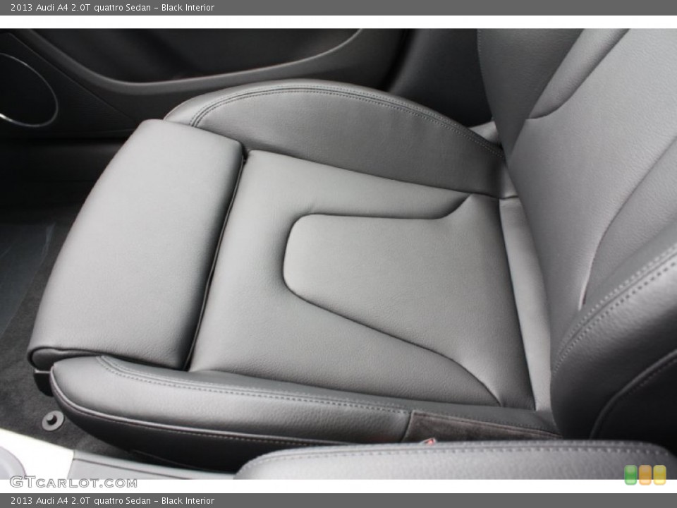 Black Interior Front Seat for the 2013 Audi A4 2.0T quattro Sedan #78803430