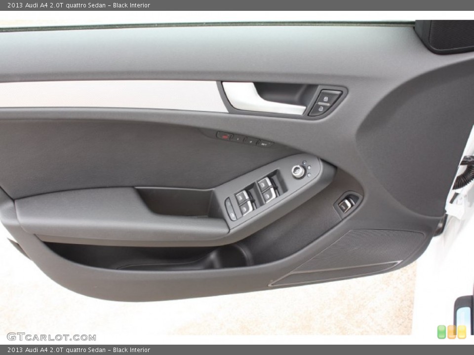 Black Interior Door Panel for the 2013 Audi A4 2.0T quattro Sedan #78804684