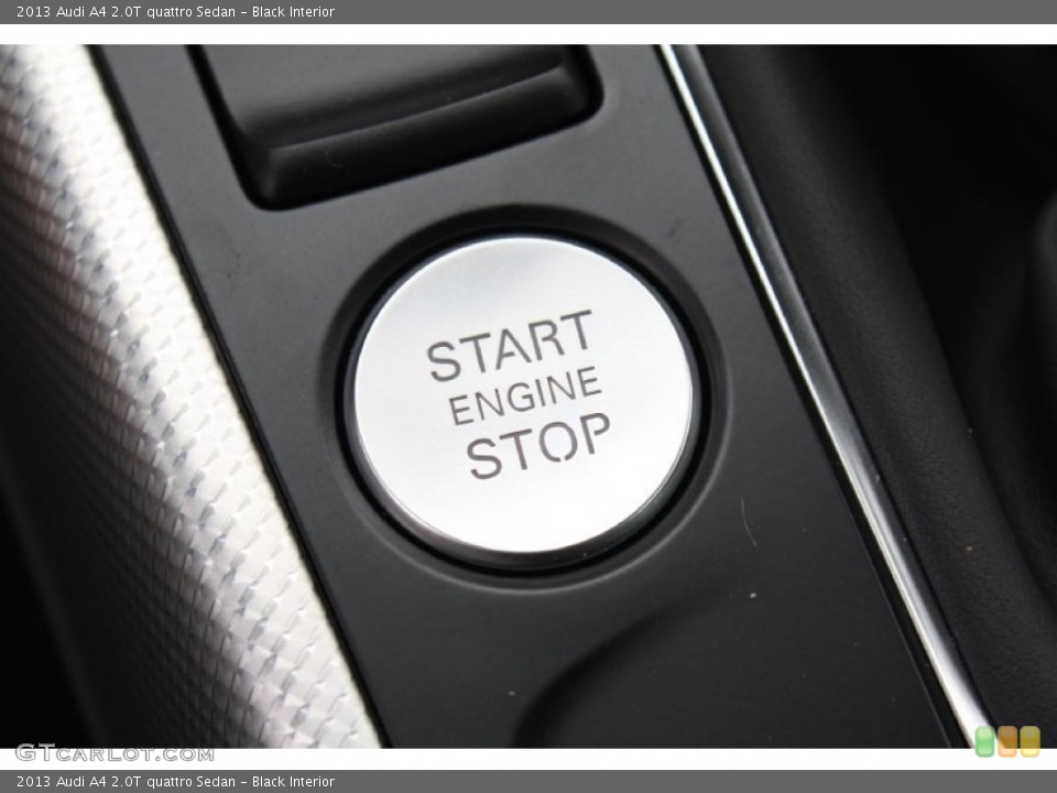 Black Interior Controls for the 2013 Audi A4 2.0T quattro Sedan #78804909