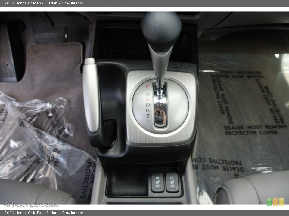 Gray Interior Transmission for the 2009 Honda Civic EX-L Sedan #78805298