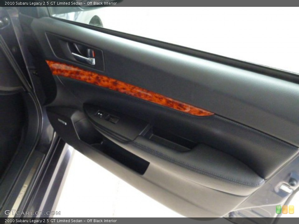 Off Black Interior Door Panel for the 2010 Subaru Legacy 2.5 GT Limited Sedan #78806585