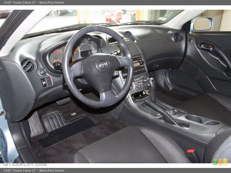 Black/Red Interior Photo for the 2005 Toyota Celica GT #78807403