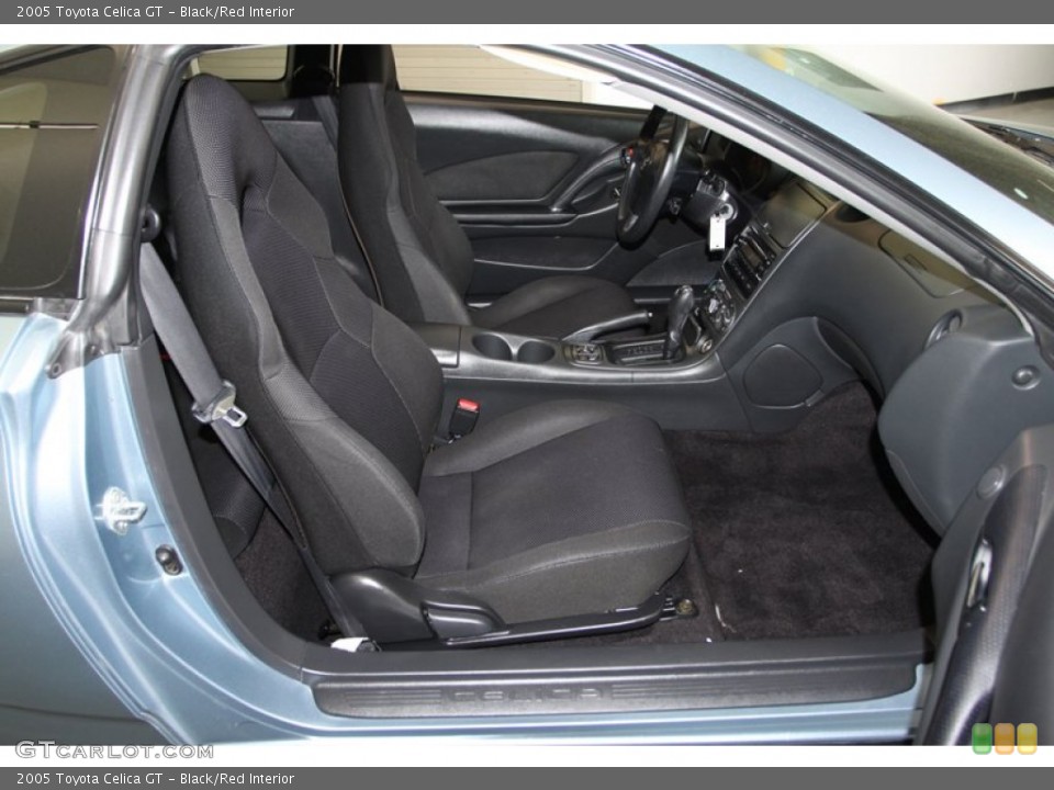 Black/Red Interior Photo for the 2005 Toyota Celica GT #78807726