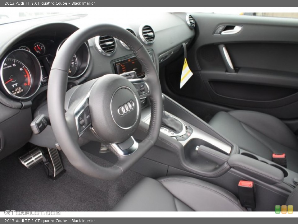 Black Interior Photo for the 2013 Audi TT 2.0T quattro Coupe #78808417