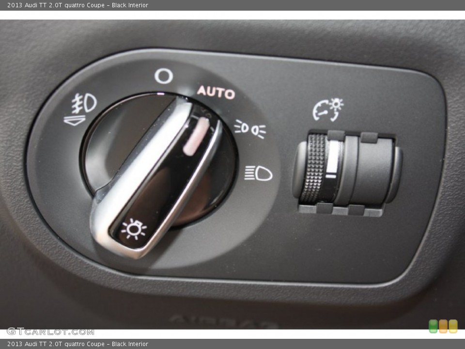 Black Interior Controls for the 2013 Audi TT 2.0T quattro Coupe #78808685