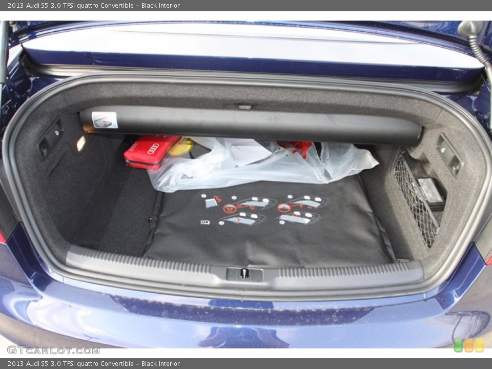 Black Interior Trunk for the 2013 Audi S5 3.0 TFSI quattro Convertible #78808781