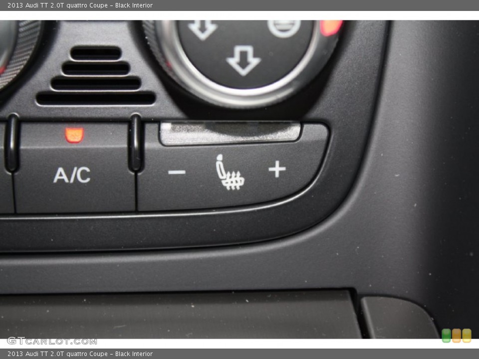 Black Interior Controls for the 2013 Audi TT 2.0T quattro Coupe #78809235