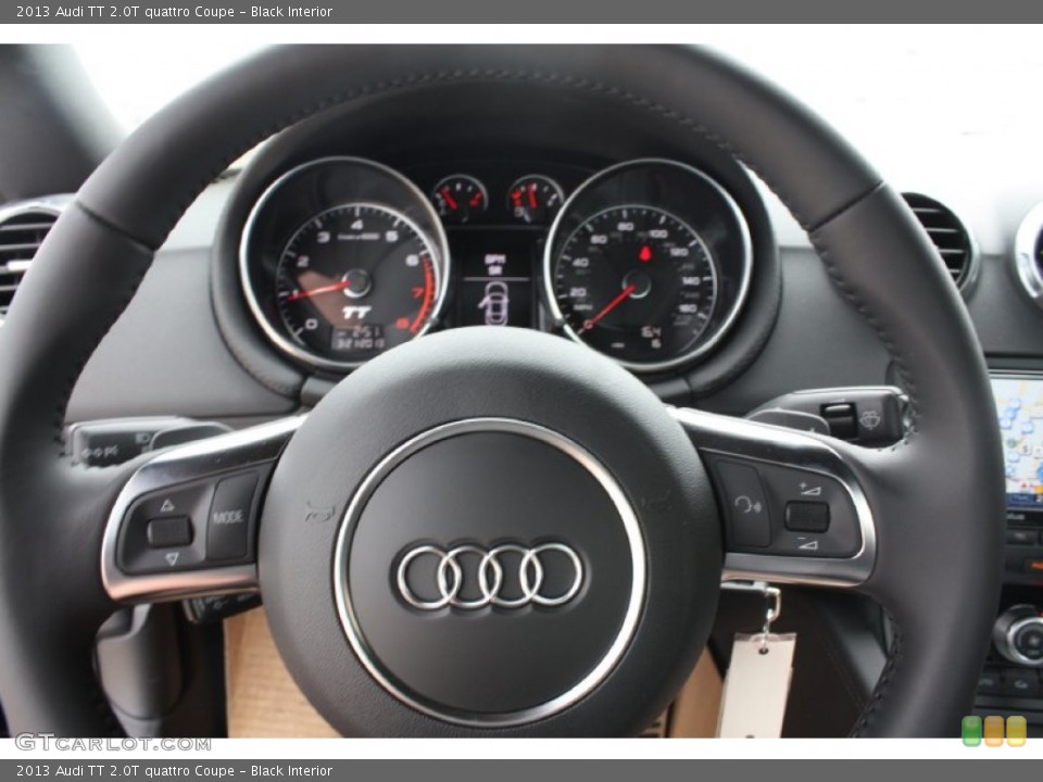 Black Interior Steering Wheel for the 2013 Audi TT 2.0T quattro Coupe #78809252