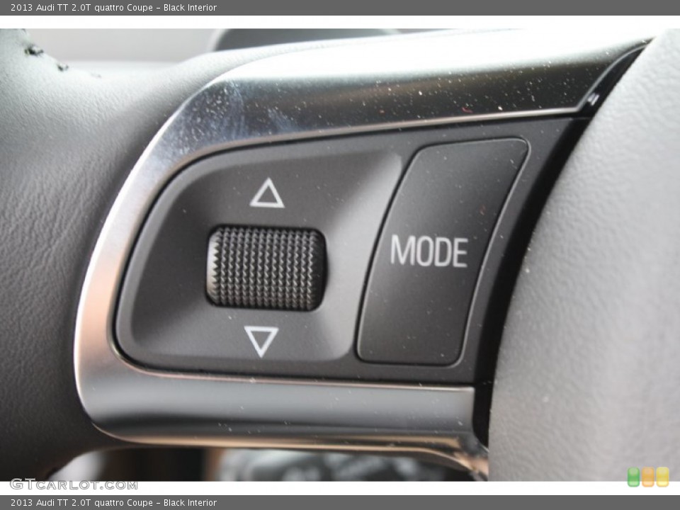 Black Interior Controls for the 2013 Audi TT 2.0T quattro Coupe #78809270