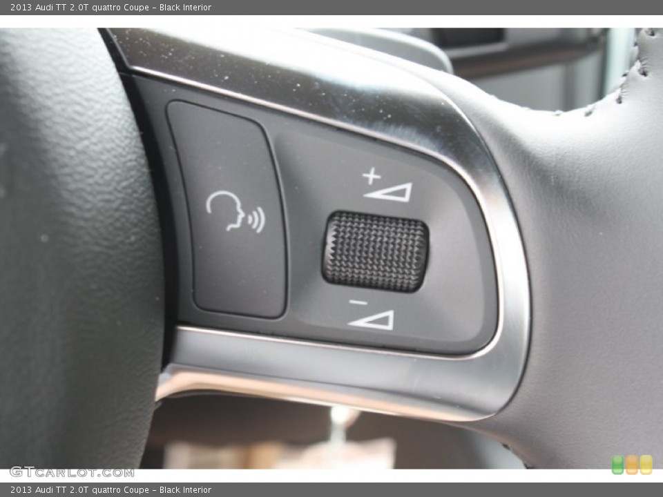Black Interior Controls for the 2013 Audi TT 2.0T quattro Coupe #78809288