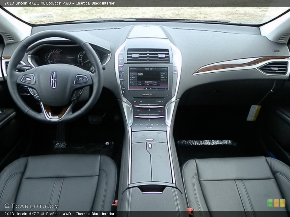 Charcoal Black Interior Dashboard for the 2013 Lincoln MKZ 2.0L EcoBoost AWD #78810200