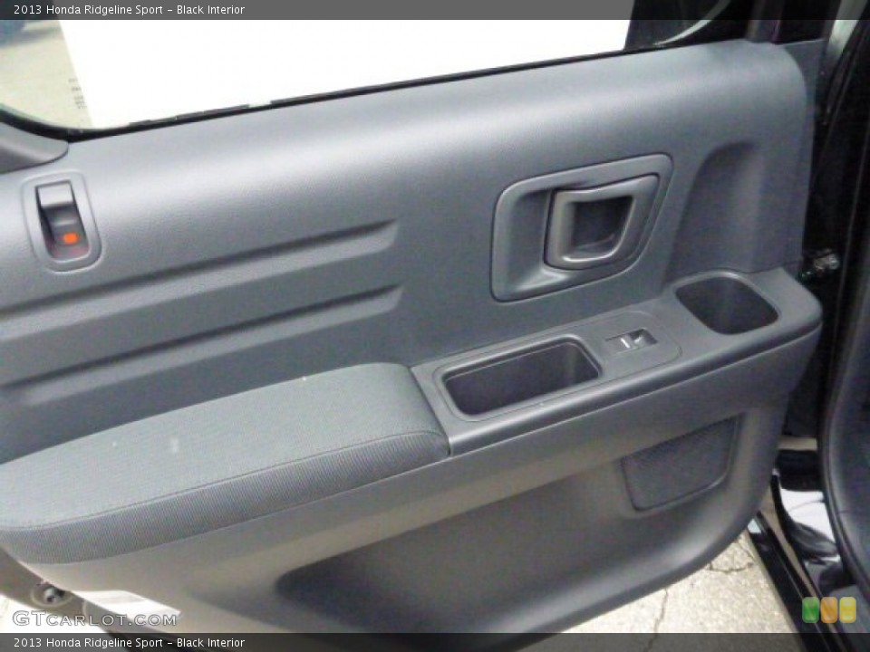Black Interior Door Panel for the 2013 Honda Ridgeline Sport #78810203