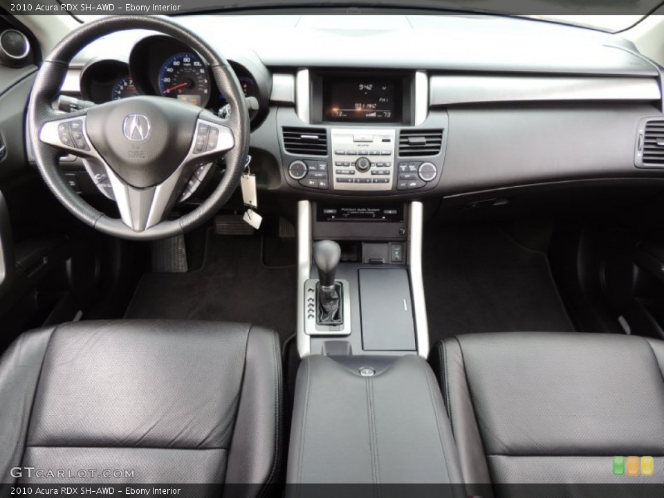Ebony Interior Dashboard for the 2010 Acura RDX SH-AWD #78810385